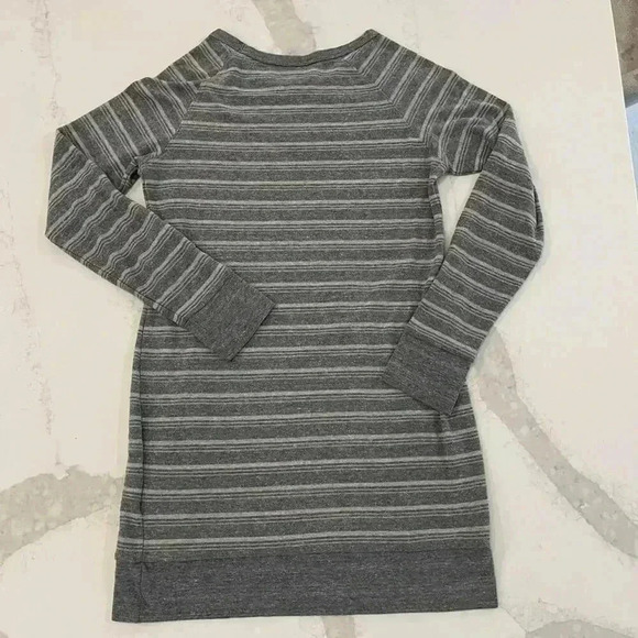 The North Face Gray Long Sleeve Striped Pullover Knit Top/ Dress Women's Medium - Picture 6 of 6